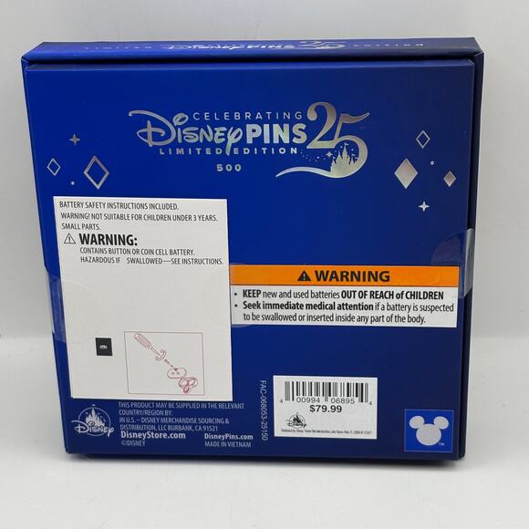 Disney Celebrating 25 Years of Trading Join us for Celebration Mickey Minnie Pin - Picture 2 of 2